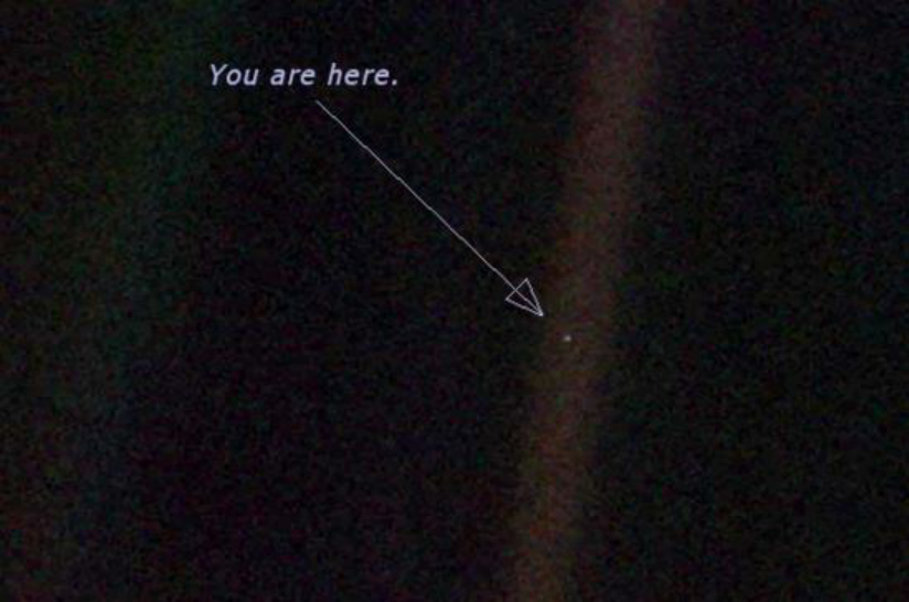 Pale blue dot